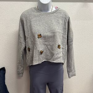 Grey Bee sweater